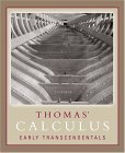 Thomas' Calculus Early Transcendentals 11th 9780321198006 Front Cover