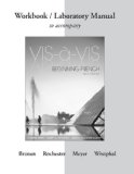 Workbook/Laboratory Manual to Accompany Vis-ï¿½-Vis  cover art