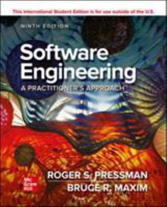 ISE Software Engineering: a Practitioner's Approach 9th 9781260548006 Front Cover