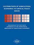 Contributions of Agricultural Economics to Critical Policy Issues 2007 9781405181006 Front Cover