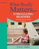 What Really Matters for Struggling Readers Designing Research-Based Programs cover art