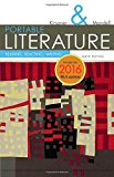 Portable Literature: Reading, Reacting, Writing, 2016 Mla Update cover art