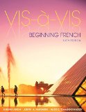 Vis-ï¿½-Vis: Beginning French (Student Edition) with Connect Access Card 6th 9781259678011 Front Cover