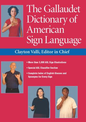 Gallaudet Dictionary of American Sign Language  9781954622012 Front Cover