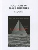Solutions to Black Exercises for Chemistry The Central Science 12th 9780321705013 Front Cover