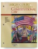 High Court Case Summaries on Constitutional Law, Keyed to Stone, 7th  cover art