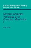 Several Complex Variables and Computer Manifolds 1982 9780521283014 Front Cover
