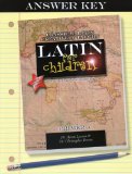 Latin for Children, Primer A Answer Key cover art