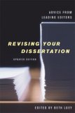 Revising Your Dissertation, Updated Edition Advice from Leading Editors cover art