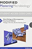 Brock Biology of Microorganisms Modified Masteringmicrobiology With Pearson Etext Standalone Access Card:  9780321957016 Front Cover