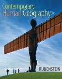 Contemporary Human Geography  cover art