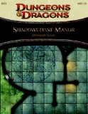 Shadowghast Manor - Dungeon Tiles A 4th Edition Dungeons and Dragons Accessory 2011 9780786958016 Front Cover