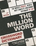 Million Word Crossword Dictionary, 2nd Edition 2nd 9780061689017 Front Cover