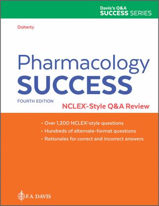 Pharmacology Success NCLEXï¿½-Style Q&amp;A Review 4th 9781719646017 Front Cover