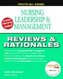 Pearson Reviews and Rationales Nursing Leadership, Management and Delegation cover art