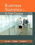 Business Statistics: A First Course cover art