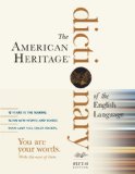 American Heritage Dictionary of the English Language 5th 9780547041018 Front Cover