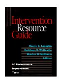Intervention Resource Guide 50 Performance Improvement Tools 1999 9780787944018 Front Cover