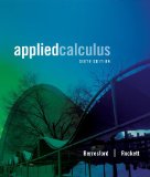 Student Solutions Manual for Berresford/Rockett's Applied Calculus 6th 2012 9781133104018 Front Cover