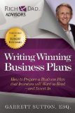 Writing Winning Business Plans How to Prepare a Business Plan That Investors Will Want to Read and Invest In  9781937832018 Front Cover