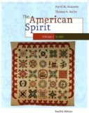 American Spirit United States History As Seen by Contemporaries, Volume I cover art