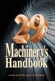 Machinery's Handbook, Large Print 29th 9780831129019 Front Cover
