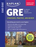 GRE 2013 Strategies, Practice, and Review 2012 9781609781019 Front Cover