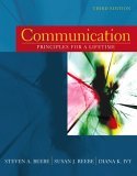 Communication Principles for a Lifetime 3rd 9780205467020 Front Cover