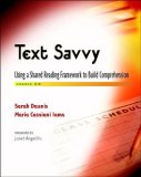 Text Savvy Using a Shared Reading Framework to Build Comprehension, Grades 3-6 cover art