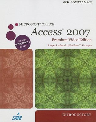 New Perspectives on Microsoft Office Access 2007, Introductory, Premium Video Edition (Book Only) 2010 9781111533021 Front Cover