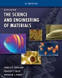 Science and Engineering of Materials 6th 2011 9780495668022 Front Cover