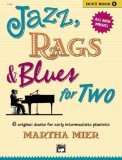 Jazz, Rags and Blues for Two, Bk 1 6 Original Duets for Early Intermediate Pianists cover art