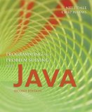 Programming and Problem Solving with Java  cover art
