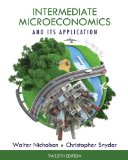 Intermediate Microeconomics and Its Application (with CourseMate 2-Semester Printed Access Card)  cover art