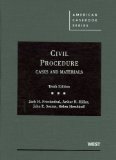 Civil Procedure, Cases and Materials, 10th 10th 9780314184023 Front Cover