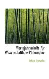 Vierteljahrsschrift Fnr Wissenschaftliche Philosophie 2009 9780559970023 Front Cover