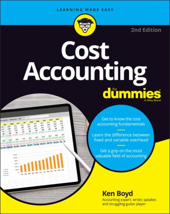 Cost Accounting for Dummies 2nd 9781119856023 Front Cover