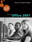 Microsoft Office 2007: Introductory Concepts and Techniques, Premium Video Edition (Book Only) 2010 9781111529024 Front Cover