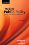 Studying Public Policy Policy Cycles and Policy Subsystems cover art