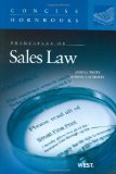 Principles of Sales Law the Concise Hornbook Series  cover art
