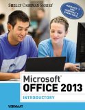 MicrosoftOffice 2013 Introductory  9781285166025 Front Cover