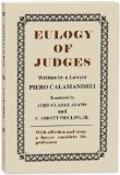 Eulogy of Judges 2008 9781584779025 Front Cover