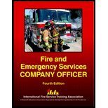 Fire and Emergency Services Company Officer 4th 9780135021026 Front Cover