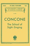 School of Sight-Singing Schirmer Library of Classics Volume 245 Voice Technique cover art