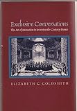 Exclusive Conversations The Art of Interaction in Seventeenth-Century France  9780812281026 Front Cover