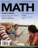 MATH for Liberal Arts (with Arts CourseMate with EBook Printed Access Card) 2010 9781439047026 Front Cover