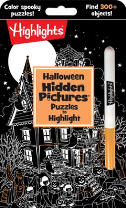 Halloween Hidden Pictures Puzzles to Highlight Halloween Coloring and Activity Book with over 300 Hidden Objects to Find  9781684372027 Front Cover
