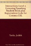 Interactions Level 2 Listening/Speaking Student Book Plus Registration Code for Connect ESL 