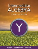 Intermediate Algebra 4th 2010 9780538734028 Front Cover