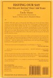 Having Our Say The Delany Sisters' First 100 Years  9780822215028 Front Cover
